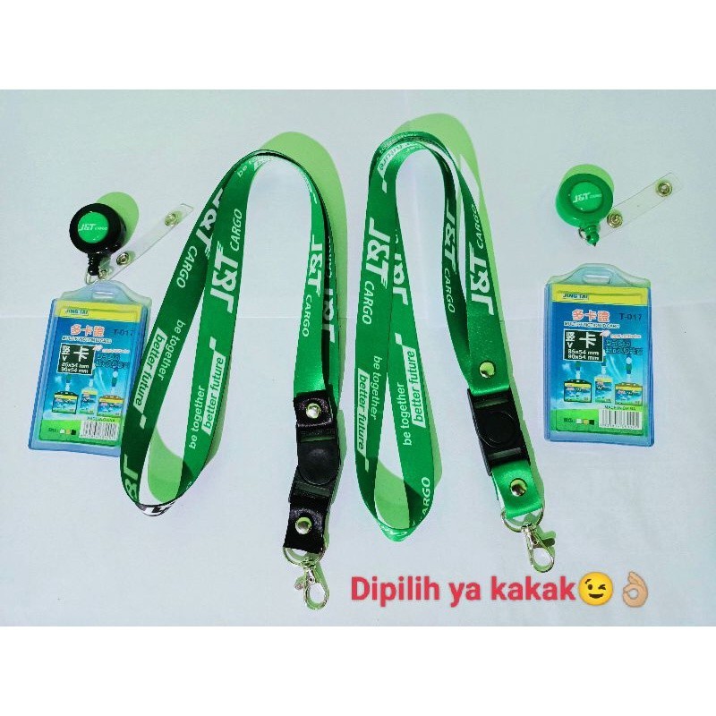 

Tali id card je ente CARGO READY STOK LANYARD PRINTING SATUAN