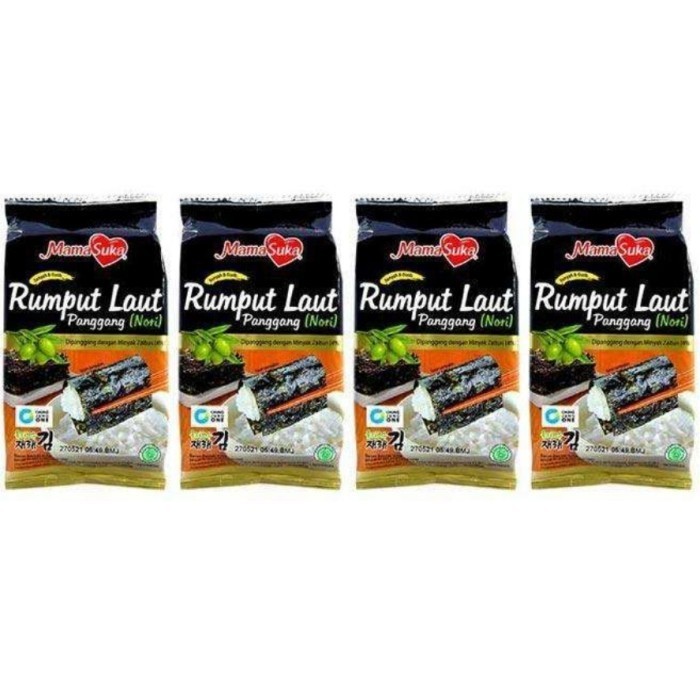 

Mamasuka Rumput Laut Panggang Nori 4*4,5gr