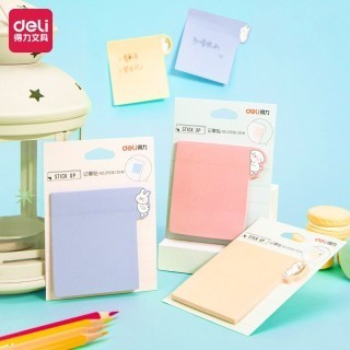 

Deli Sticky Notes Tempel Kotak Lucu isi 30 lembar - No.21516