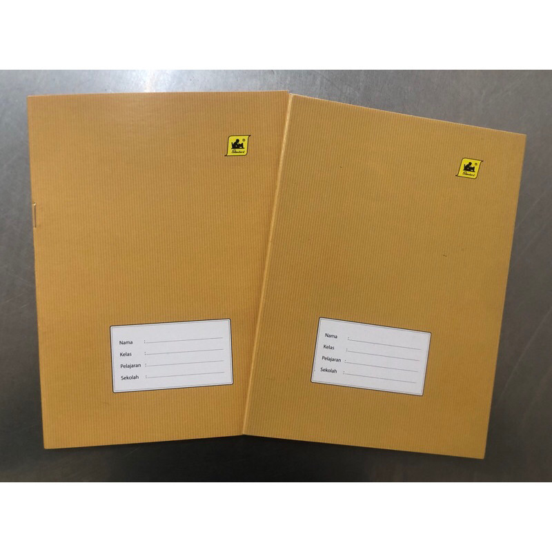 

Buku Tulis - STANDARD - KRAFT @60 Halaman dan 40 Halaman