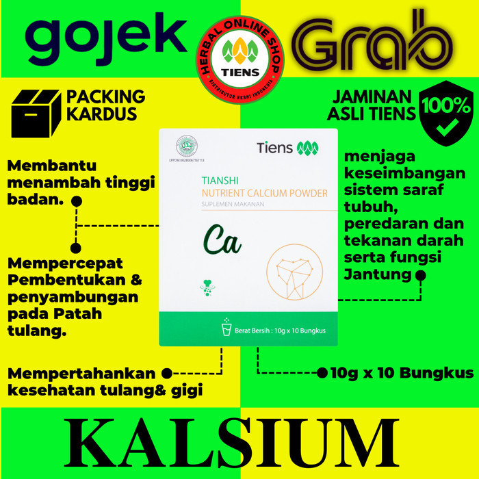 

Susu Kalsium Nutrient Calcium Powder Suplemen Terbaik Peninggi Tulang