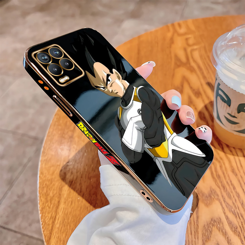 Casing Untuk Realme 7 Realme 8 Pro Realme 8 5G 7i 8i Softcase Anime (Dragon Ball) Vegetto Phone Casi