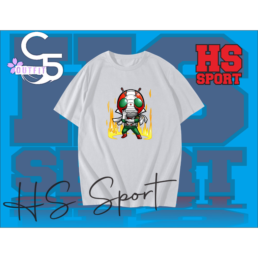 BAJU KAMEN RIDER- KAOS KAMEN RIDER SHOWA - KAOS TSHIRT KAMEN RIDER 2