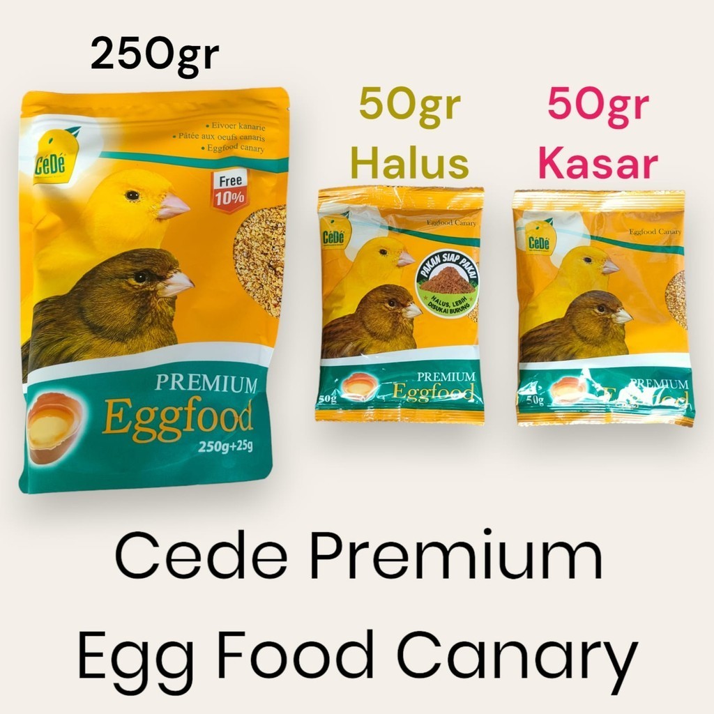 Egg Food Pakan Kenari Premium CeDe