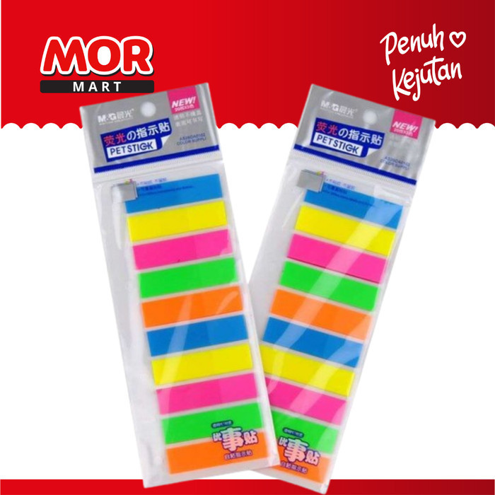 

M&G 2x10 Sticky Flags 20's YS-22 ukuran 48x12mm