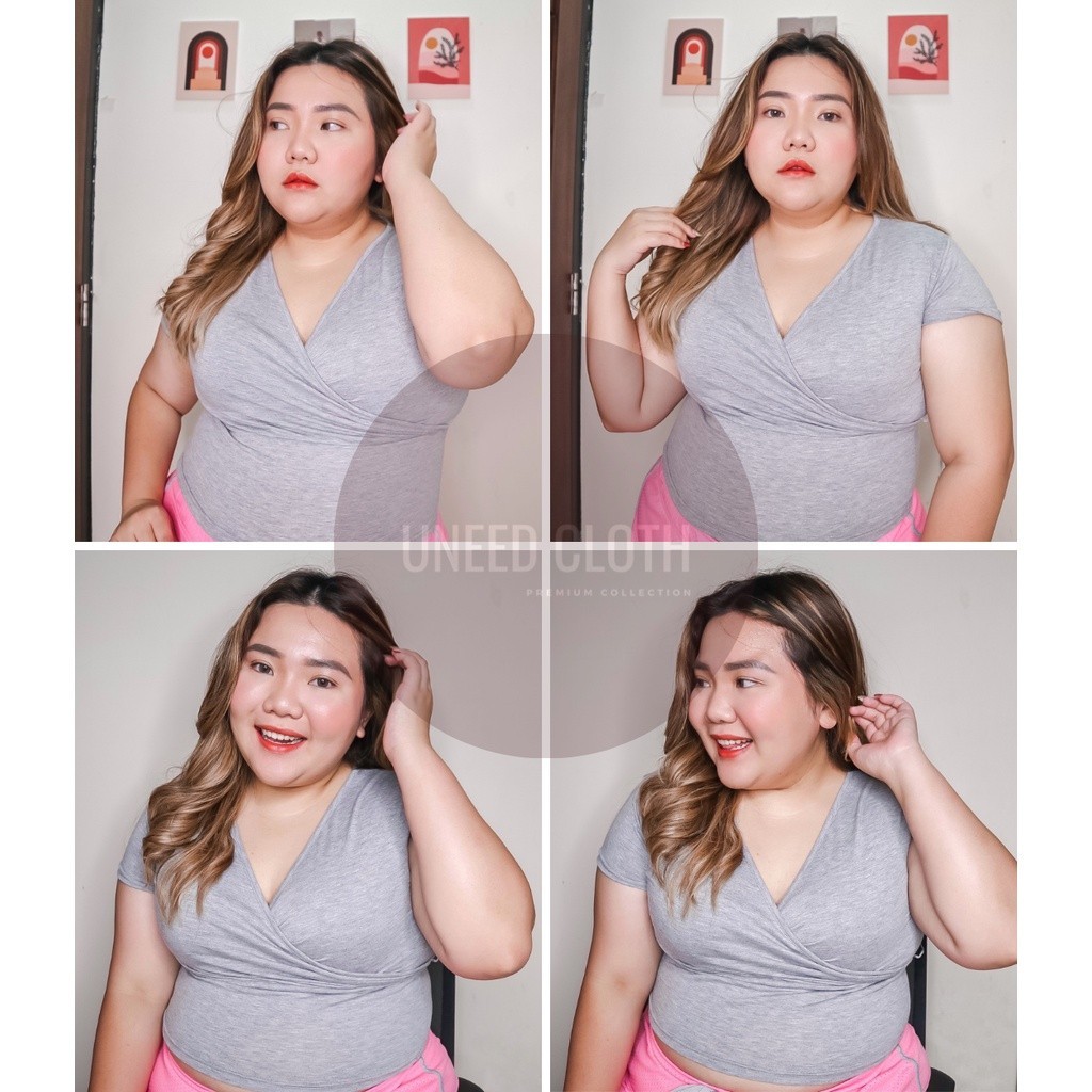 Uneed Cloth / CROP TOP JUMBO / BAJU CROP / KAOS WANITA / KAOS CROP / KROP TOP BIG / KAOS CROP / VION
