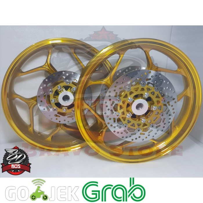 Velg Veleg Pelek Racing/Palang Axio Tapak Lebar R15 V2 V3 Vixion New DD MT15 Xabre Ring 17 300 450 D