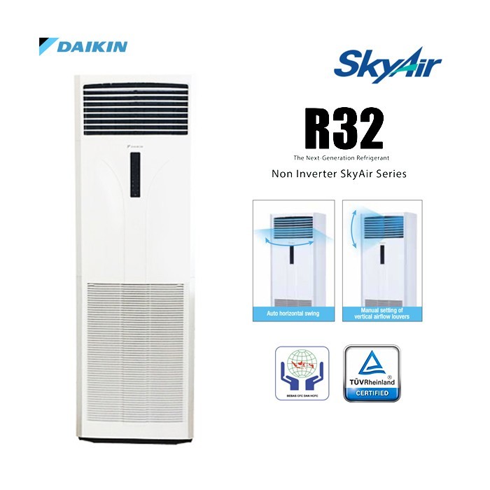 AC DAIKIN FLOOR STANDING 5PK 5 PK FVC125AV14 - Daikin AC - Daikin
