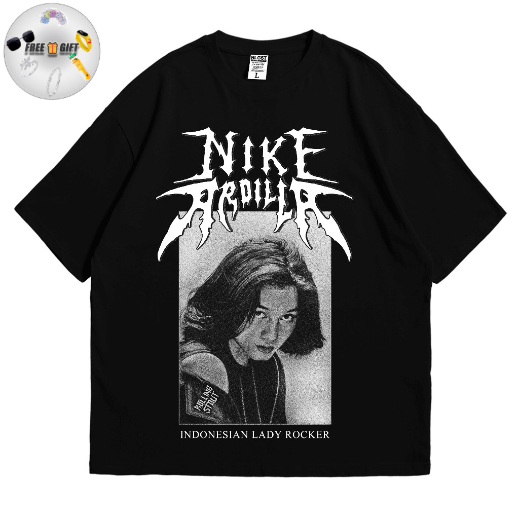 t shirt Museum Nike Ardilla - T-shirt Nike Ardilla Lady Rocker