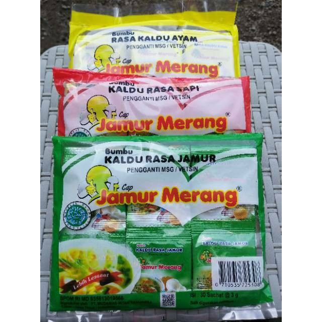 

Bumbu Masak KALDU Alami Cap JAMUR Merang Pengganti MSG Vetsin