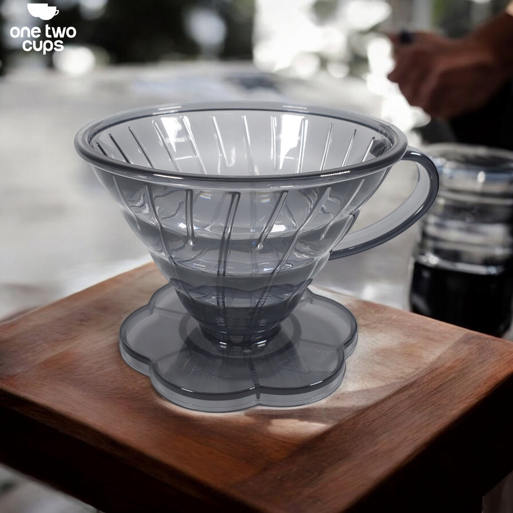 

One Two Cups Filter Penyaring Kopi V60 Flower Cone Coffee Dripper - BC105 TERLARIS