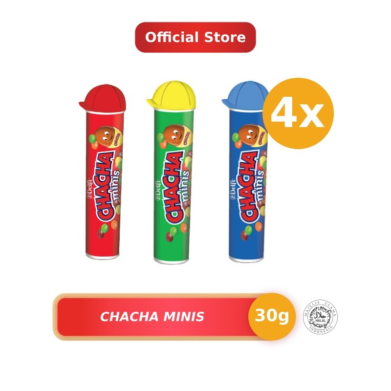 

Chacha Minis Milk Chocolate 30 g x 4 pcs