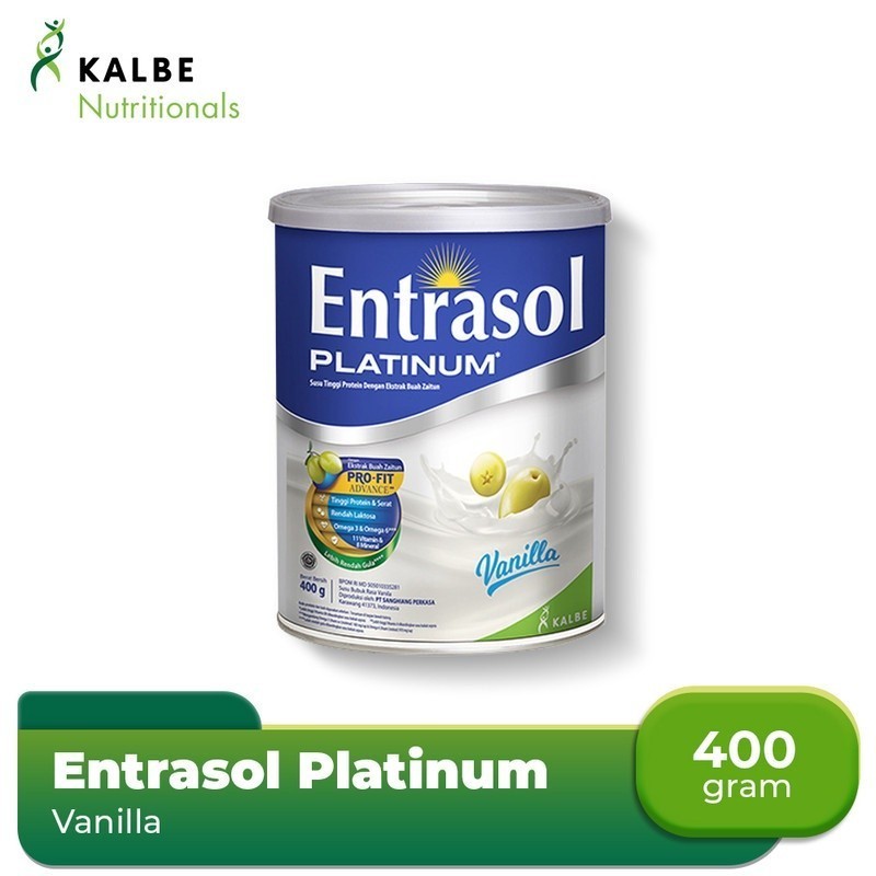 

Entrasol Platinum Vanilla 400gr