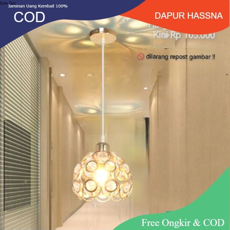 LAMPU HIAS VARIASI RUMAH MINIMALIS LAMPU CRYSTAL LAMPU GANTUNG KRISTAL LAMPU HIAS RUMAH