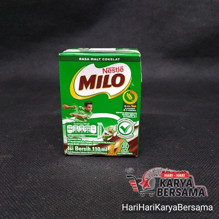 

MINUMAN NESTLE MILO ACTIV-GO UHT 110ML