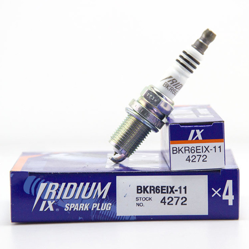 4/6pcs BKR6EIX-11 4272 Iridium Spark Plug For Toyota Lexus Mitsubishi Suzuki Mazda Chevy Subaru BKR6