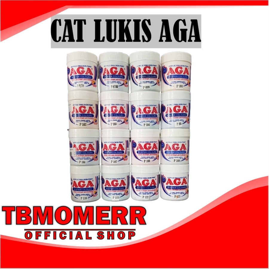 CAT LUKIS AGA / CAT MELUKIS / PERALATAN MELUKIS / DEKORASI