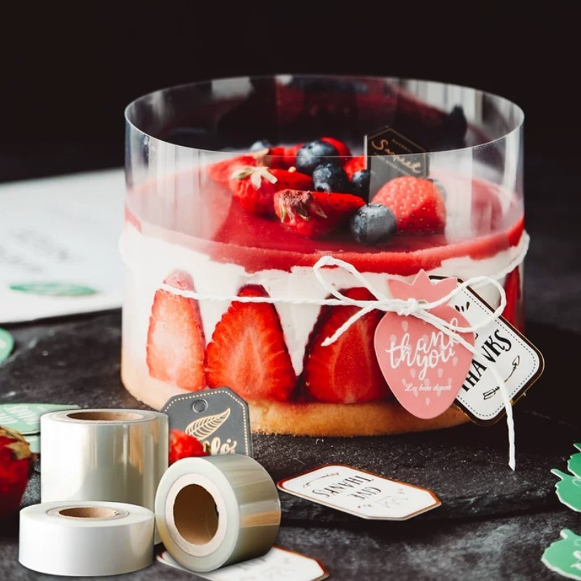 [SDW] pekanbaru/MIKA ROLL CHEESECAKE / PLASTIK MIKA KUE BENING PER METER / PERLENGKAPAN DAPUR RUMAH 