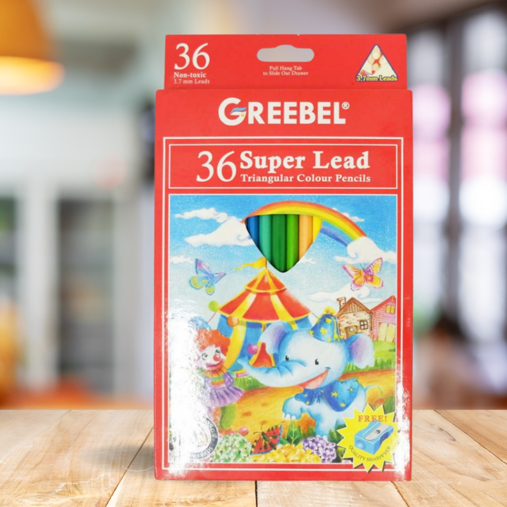

Greebel Pencil Super Lead 3736 - Greebel Pensil Warna Super Lead 36 Warna