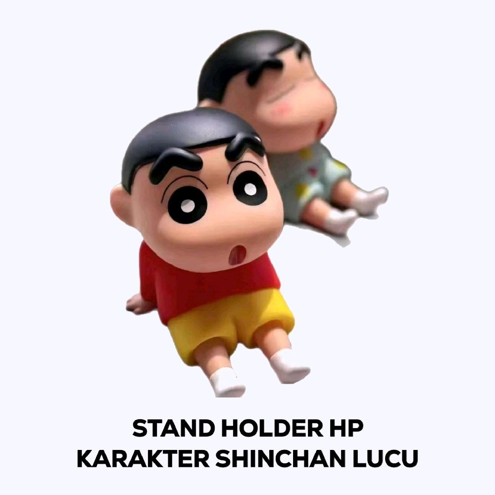 Stand Holder HP Lucu Karakter / Stand HP Shinchan / Stand HP Lucu