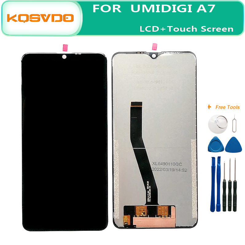 6.49" For Umidigi A7 LCD Display + Touch Screen Digitizer Assembly 100% Tested For UMIDIGI A7 LCD Di