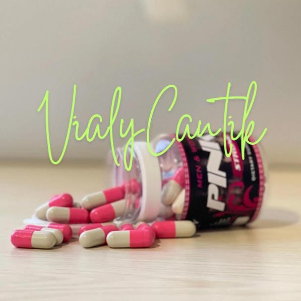 Pinky Strong pink putih Original Obat Penurun Berat Badan Obat Diet Herbal Pelangsing Paling Ampuh d