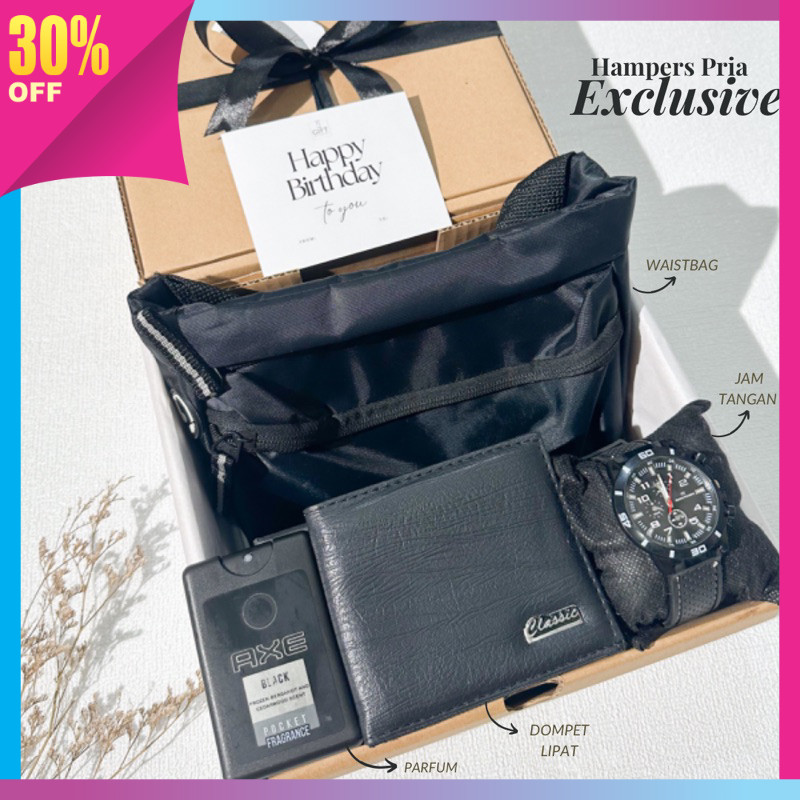 Hampers Lucu Termurah Terlengkap /  - Hampers Cowok | Kado Ulang Tahun Cowok | Gift Box Anniversary 