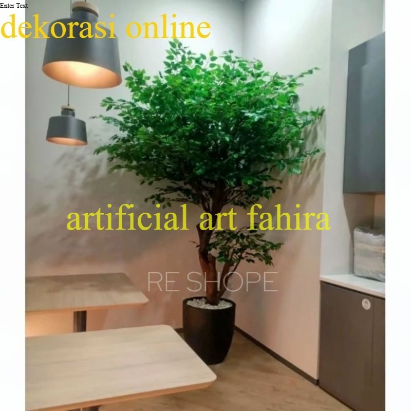 pohon hias beringin jumbo rimbun tinggi 2mtr pohon beringin pohon dekorasi bunga plastik daun bering