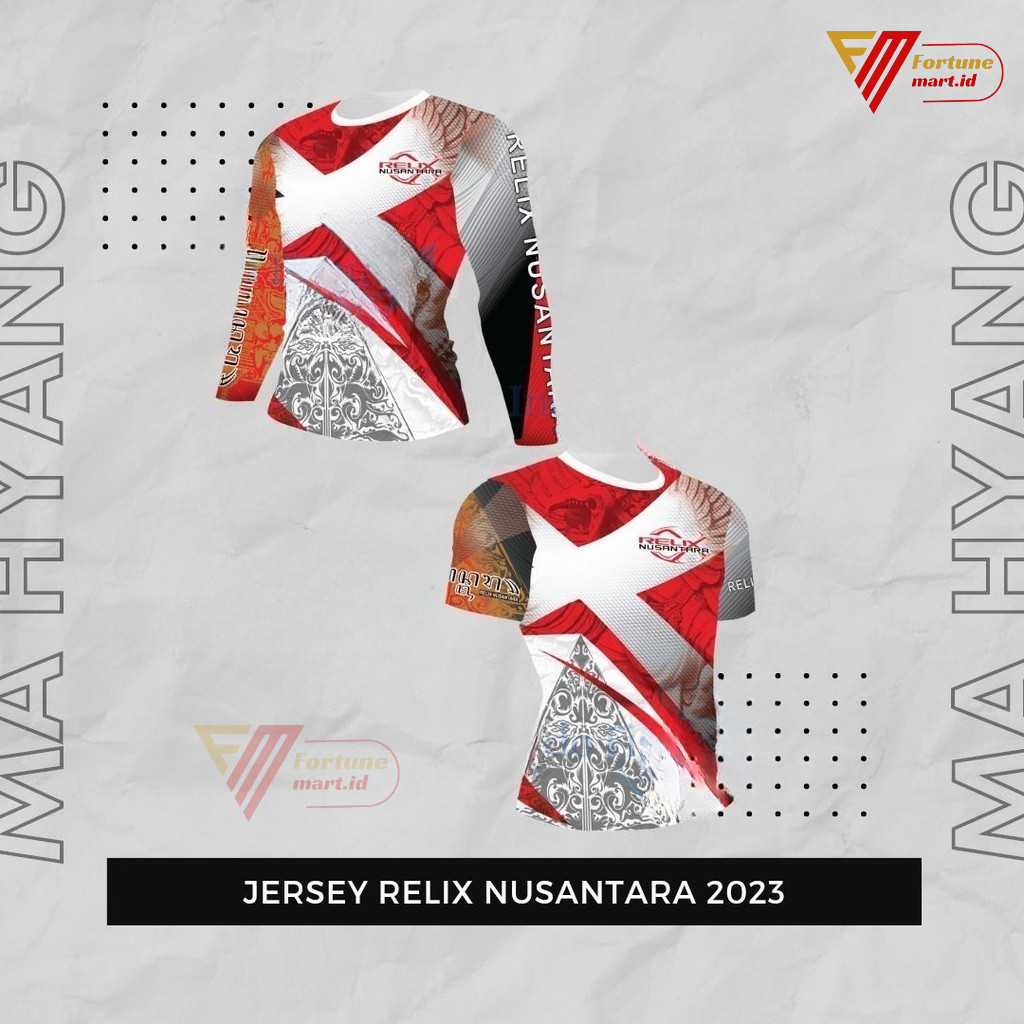 Fortunemart.id Jersey Relix Nusantara Ma Hyang Kaos Mancing Lengan Panjang Pendek S-2XL