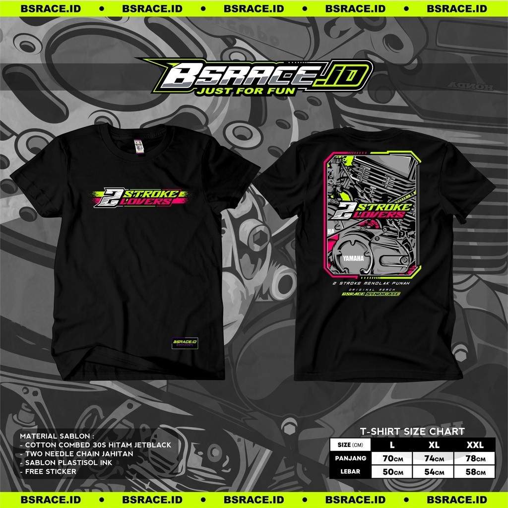 Baju Kaos 2stroke Kaos 2tak Kaos Two StrokeTerbaru Kaos Baju Rxking