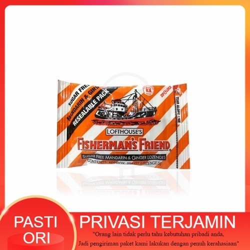 

Fisherman'S Friend Mandarin & Gingersugar Free
