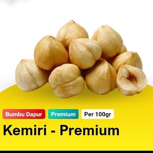 

kemiri bulat 100 gr kemiri premium
