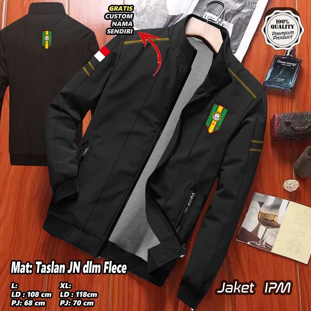 JAKET PARASUT TASLAN IPM / IKATAN PELAJAR MUHAMMADIYAH / JAKET MUHAMMADIYAH / JAKET MUSLIM / DISTRO