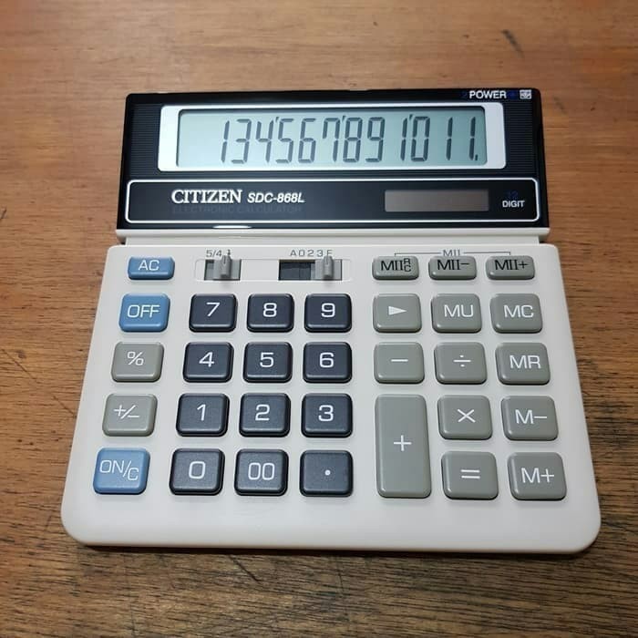 

kalkulator citizen SDC 868