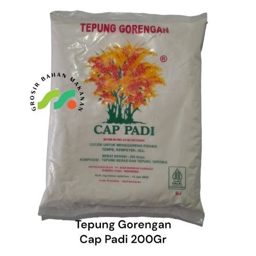 

TEPUNG GORENGAN CAP PADI 200GR PER PCS