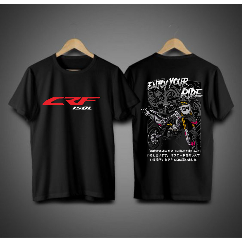 kaos crf supermoto keren murah crf01