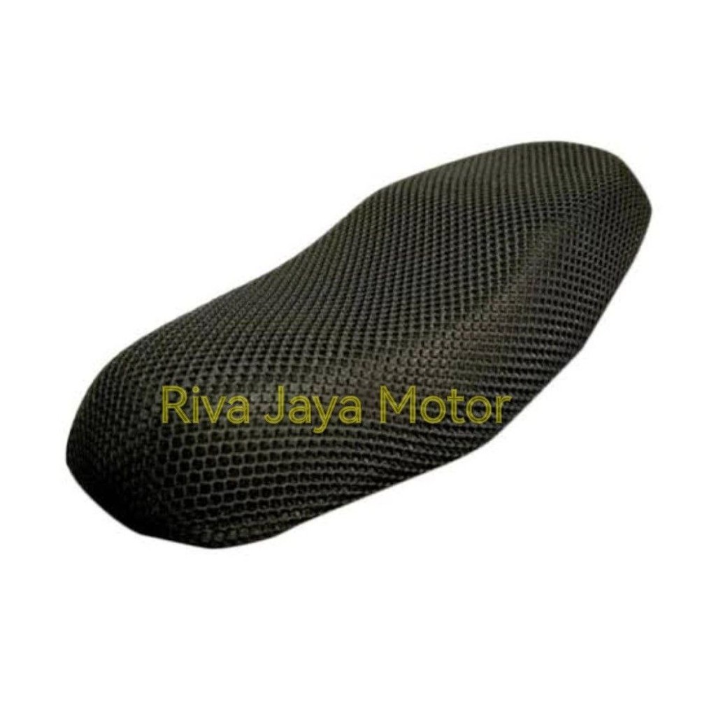 Jaring Sarung Cover Jok Motor Anti Panas M L Hitam Merah Biru Putih Mio Beat Supra Blade Revo Vega J