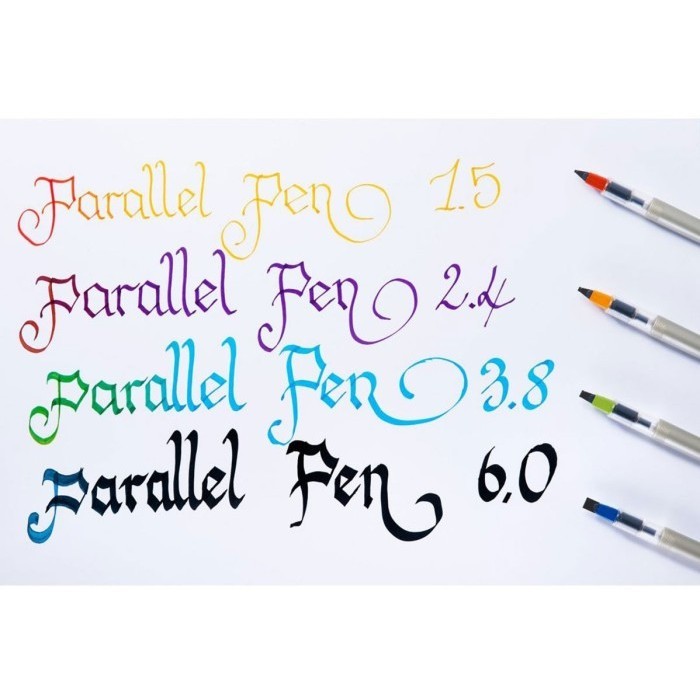 

PROMO!! -pilot parallel pen caligraphy satuan ada 4 ukuran - 1.5 mm