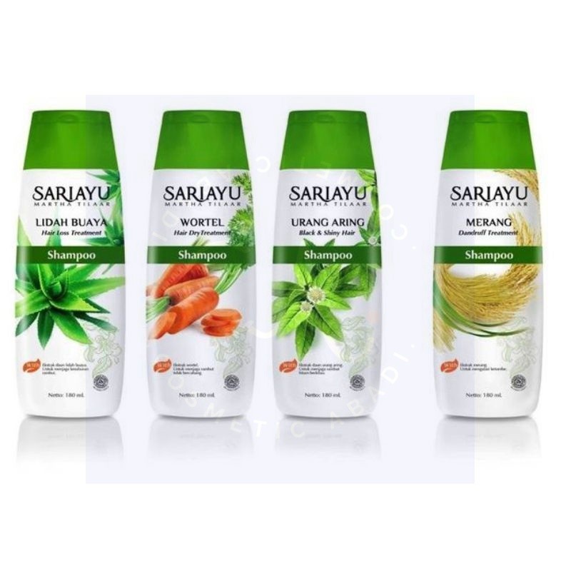 Sariayu Shampo Wortel / Urang Aring / Lidah Buaya / Merang 170 ML