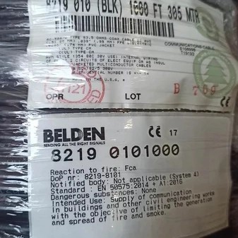 Original KABEL BELDEN RG58 8219 50ohm USA