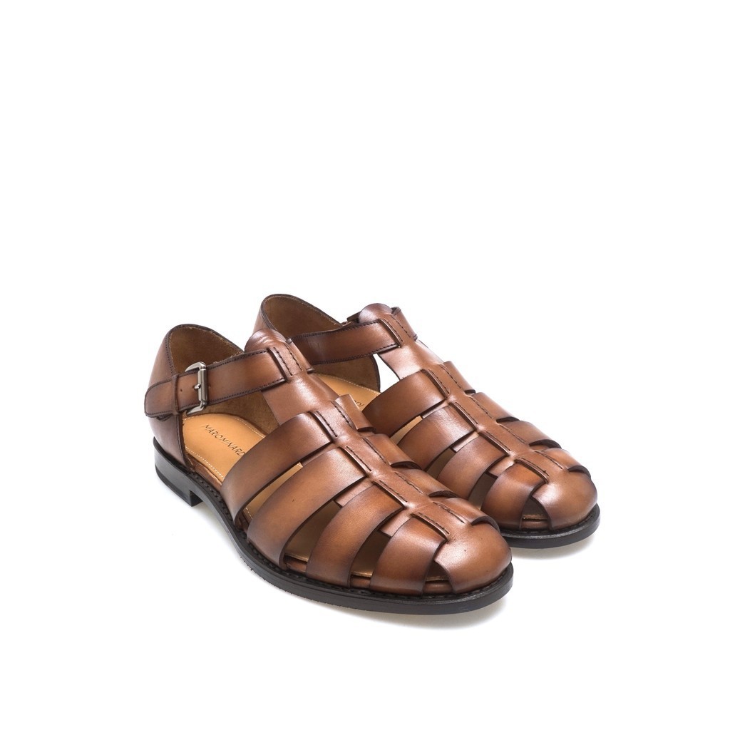 FINNO TAN Sepatu Sandal Kulit Pria by Mario Minardi