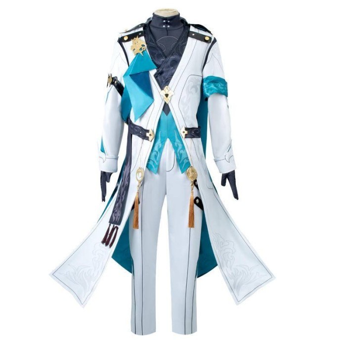 Honkai Star Rail Luocha Costume Anime Game Cosplay Set
