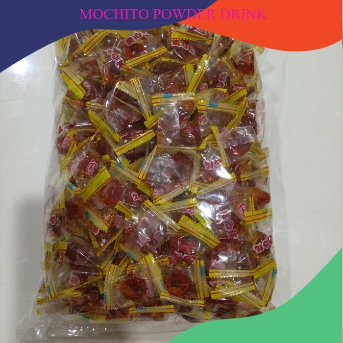 

permen plum candy 1 kg Naraya/permen manis asin asam plum candy