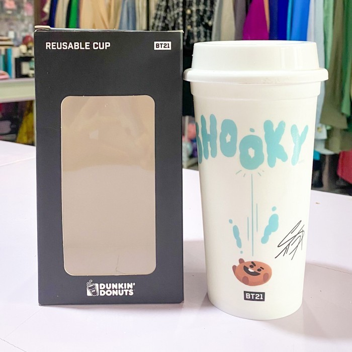 BT21 x DUNKIN DONUTS OFFICIAL || BTS  official merchandise || bt21 shooky tumblr