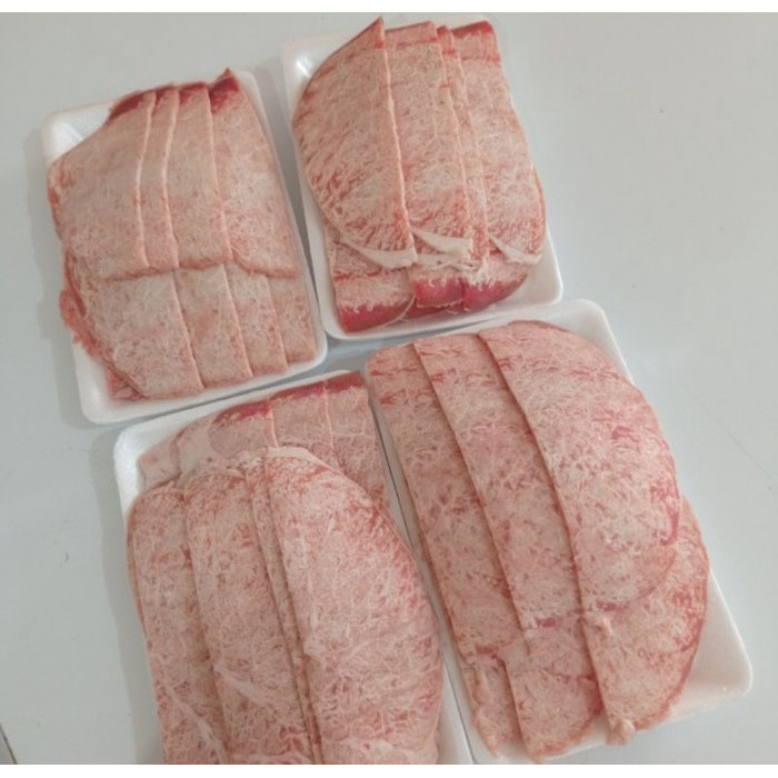 

Daging Sapi Wagyu Slice Beef Sukiyaki Meltik Meltique 1kg