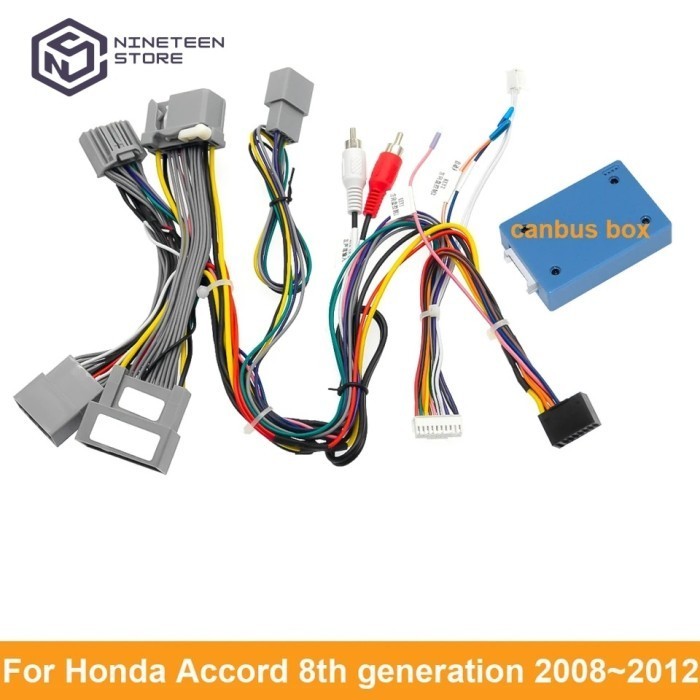 Kabel soket Canbus Honda Accord 2008-2013 Ganti headunit android PNP