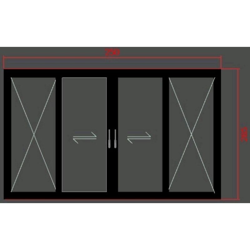 promo Dp Pesanan Custom Kusen Aluminium-Kaca + Pintu & Jendela, Ibu Amalia Bekasi Babelan