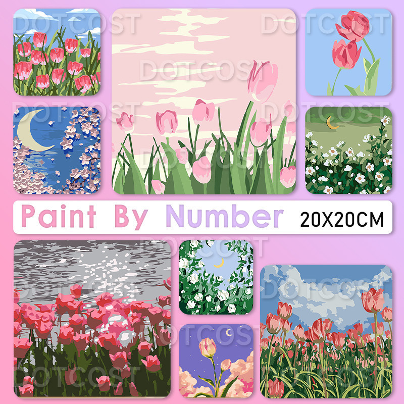 

Paint BY Number KKV/paint by number with frame/melukis