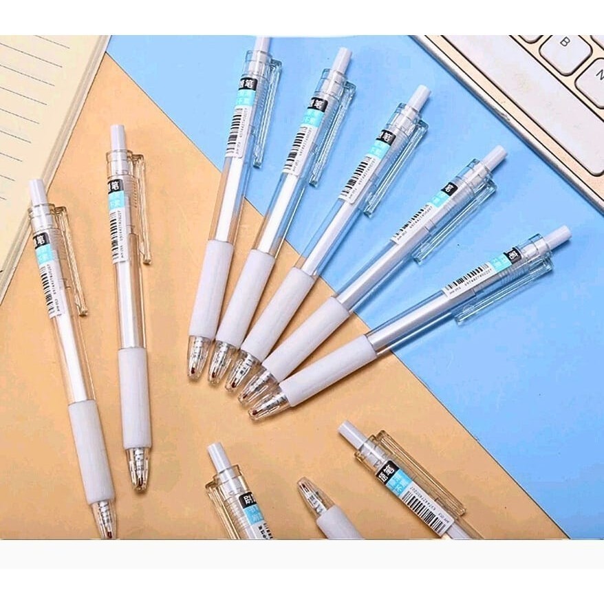 

PULPEN GEL | GEL PEN RETRACTABLE TINTA HITAM 1PCS 0.5mm
