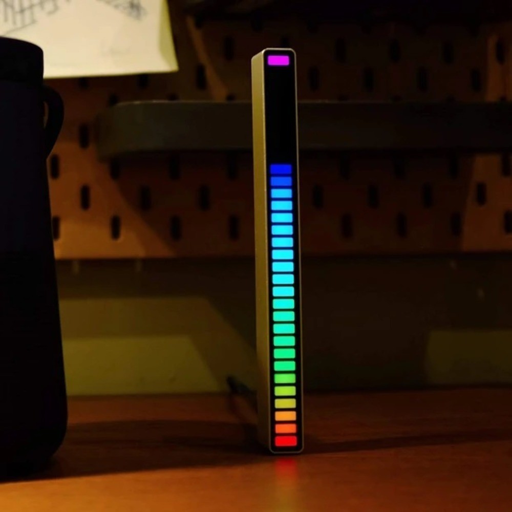 READY RGB Rhythm Light USB Audio Spectrum Indicator Bar LED Lampu Hias